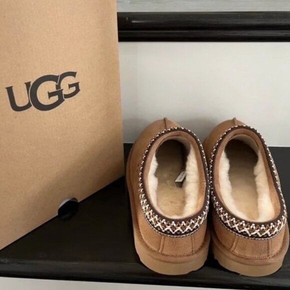 NEW UGG Tasman Slippers chestnut - Picture 3 of 4